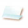 Paquet de 10 Chevalets translucide Plexiglas - 8x6 cm