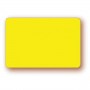 Paquet de 10 étiquettes jaune fluo 6x4 cm rectangulaires
