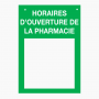 Plaques professionnelles pour officine, pharmacie